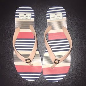 LN Cute Kate Spade ♠️Flip Flops Size M (7-8)